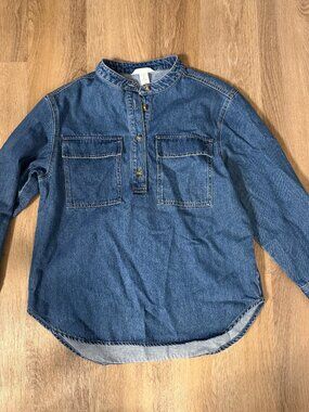 Brand New H&M Denim Shirt